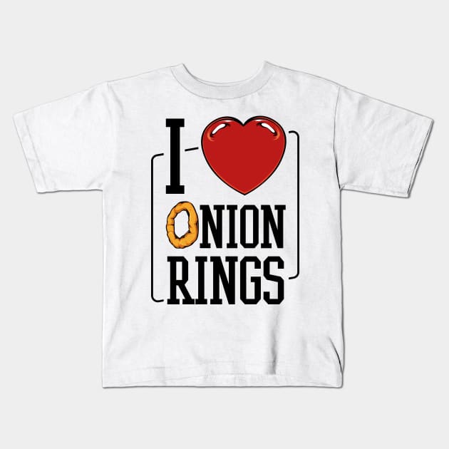 Onion Rings Kids T-Shirt by Lumio Gifts